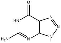 7H-1,2,3-Triazolo[4,5-d]pyrimidin-7-one, 5-amino-1,3a,4,7a-tetrahydro- (9CI) Struktur