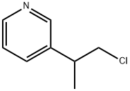 Pyridine, 3-(2-chloro-1-methylethyl)- (9CI) Struktur