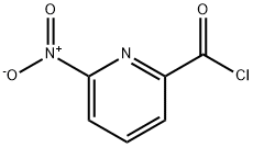 2-Pyridinecarbonyl chloride, 6-nitro- (9CI) Struktur