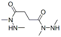 Succinic acid dimethyl hydrazide Struktur