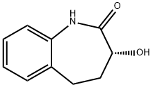 (R)-3-HYDROXY-1,3,4,5-TETRAHYDRO-BENZO[B]AZEPIN-2-ONE Struktur