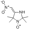 4-Nitromethylene-2,2,5,5-tetramethylimidazolidine-1-oxyl Struktur