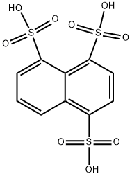 1,4,5-Naphthalenetrisulfonic acid Struktur