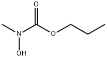 propyl hydroxymethyl-carbamate  Struktur