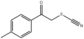 4-METHYLPHENACYL THIOCYANATE Struktur