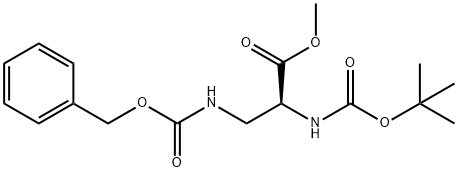 L-Alanine, N-[(1,1-diMethylethoxy)carbonyl]-3-[[(phenylMethoxy)carbonyl]aMino]-, Methyl ester