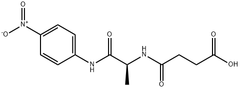 succinyl-alanine-4-nitroanilide Struktur