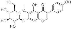 Tectoridin Struktur