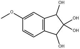 1H-Indene-1,2,2,3(3H)-tetrol, 5-methoxy- (9CI) Struktur