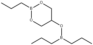 5-[(Dipropylboryl)oxy]-2-propyl-1,3,2-dioxaborinane Struktur