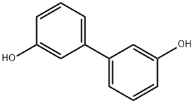 3,3'-Dihydroxybiphenyl Struktur