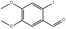 2-Iodo-4,5-diMethoxybenzaldehyde Struktur