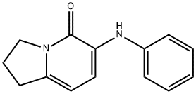 6-PHENYLAMINO-2,3-DIHYDRO-1H-INDOLIZIN-5-ONE Struktur