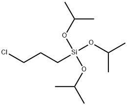 (3-chloropropyl)tris(1-methylethoxy)silane Struktur