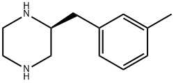 Piperazine, 2-[(3-methylphenyl)methyl]-, (2S)- (9CI) Struktur