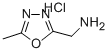 5-METHYL-[1,3,4]OXADIAZOL-2-YLMETHYLAMINE HCL Struktur