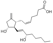 9-DEOXY-9-METHYLENE PROSTAGLANDIN E2 Struktur