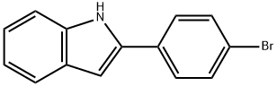 2-(4-BROMO-PHENYL)-1H-INDOLE Struktur