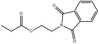 2-phthalimidoethyl propionate  Struktur