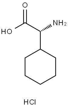 H-D-CHG-OH HCL Struktur