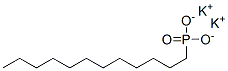 potassium dodecyl phosphonate Struktur