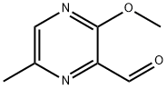 Pyrazinecarboxaldehyde, 3-methoxy-6-methyl- (9CI) Struktur