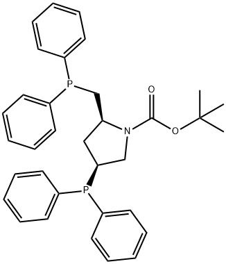 (2S,4S)-(-)-N-BOC-4-Diphenylphosphino-2-diphenylphosphinomethyl-pyrrolidine