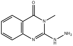 2-HYDRAZINO-3-METHYLQUINAZOLIN-4(3H)-ONE Struktur