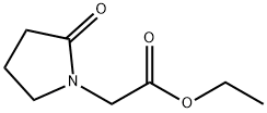 ethyl 2-oxopyrrolidine-1-acetate Struktur