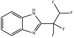 2-(1,1,2,2-Tetrafluoroethyl)-1H-benzimidazole Struktur