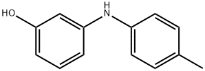 N-(3-Hydroxyphenyl)-4-toluidine Struktur