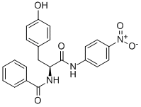 BZ-TYR-PNA Struktur