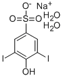 4-HYDROXY-3,5-DIIODOBENZENESUFONIC ACID DIHYDRATE, SODIUM SALT, >95% Struktur