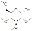 2,3,4,6-tetra-O-methyl-alpha-D-glucose Struktur