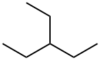 3-エチルペンタン 化學構造式