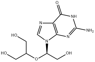 GUANOSINE, PERIODATE OXIDIZED,*BOROHYDRIDE REDUCED Struktur