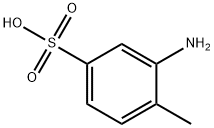 3-アミノ-4-メチルベンゼンスルホン酸 化學構(gòu)造式