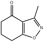 1,2-Benzisoxazol-4(5H)-one,6,7-dihydro-3-methyl-(9CI) Struktur