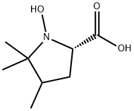 Proline, 1-hydroxy-4,5,5-trimethyl- (9CI) Struktur