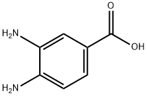 3,4-Diaminobenzoic acid Structure