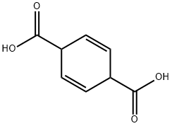 2,5-Cyclohexadiene-1,4-dicarboxylic acid Struktur