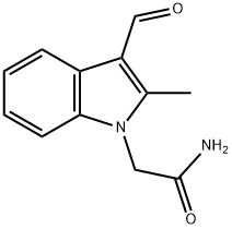 2-(3-FORMYL-2-METHYL-INDOL-1-YL)-ACETAMIDE price.