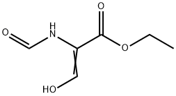 2-(ForMylaMino)-3-hydroxy-2-propenoic Acid Ethyl Ester Struktur