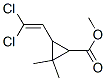 methyl 3-(2,2-dichloroethenyl)-2,2-dimethyl-cyclopropane-1-carboxylate Struktur