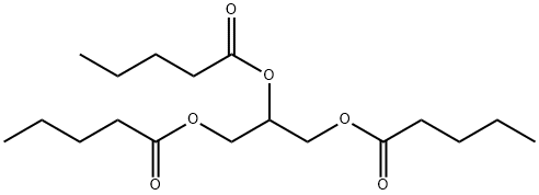 GLYCEROL TRIVALERATE Structure