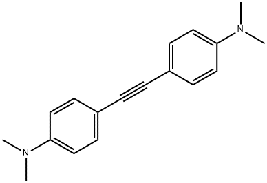 BIS(4-DIMETHYLAMINOPHENYL)ACETYLENE Struktur