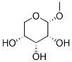 .alpha.-D-Ribopyranoside, methyl Struktur