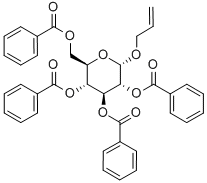 Allyl 2,3,4,6-tetra-O-benzyl-a-D-glucopyranoside Structure