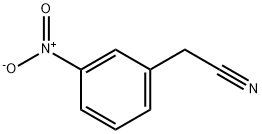 3-NITROPHENYLACETONITRILE Struktur