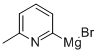 6-METHYL-2-PYRIDYLMAGNESIUM BROMIDE Struktur